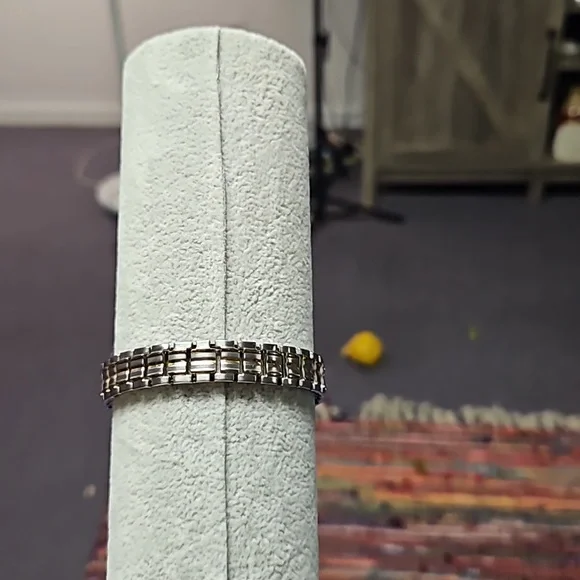 Citizens eco-drive silver & gold toned watch - Picture 2 of 3